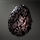 A fossilized egg.