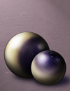 A pair of pearls.