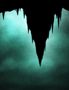 A stalactite.