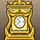 A clock.