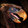 A bird with a powerful beak.