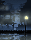 A city of canals and lights.