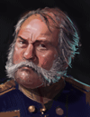 A middle-aged man from the Admiralty.