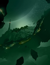A deceased behemoth with a crab-like appearance.