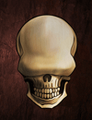 An eyeless skull