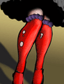 Pair of scarlet stockings of dubious origin[9]