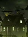 A gloomy town.
