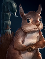 An Acute Squirrel.
